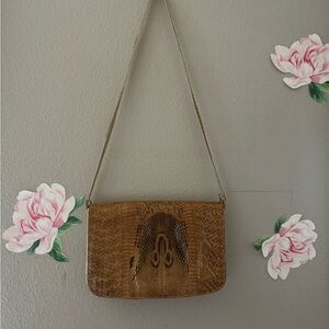 Vintage snake skin women’s purse